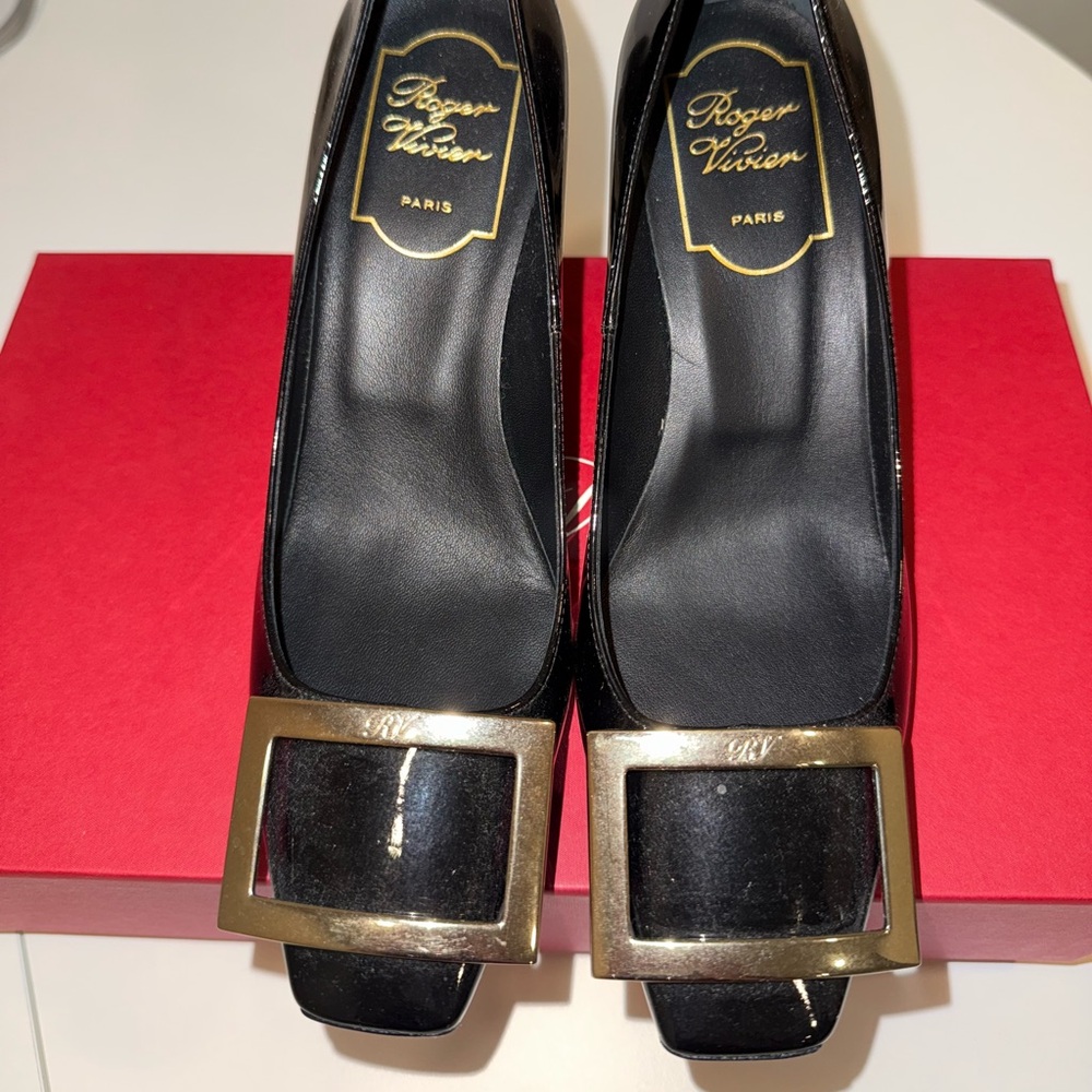 Roger Vivier Black Heels - Picture 3 of 9